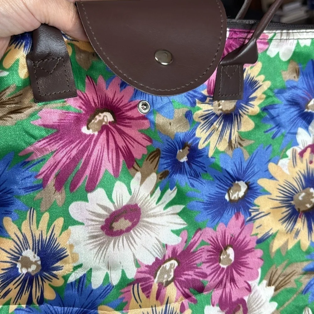 Floral Multicolor Tote Bag
